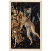 Primavera Chloris and Zephyrus Art Print by Sandro Botticelli