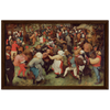 The Wedding Dance Art Print by Bruegel the Elder