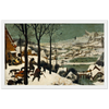 Hunters in the Snow Print by Bruegel the Elder