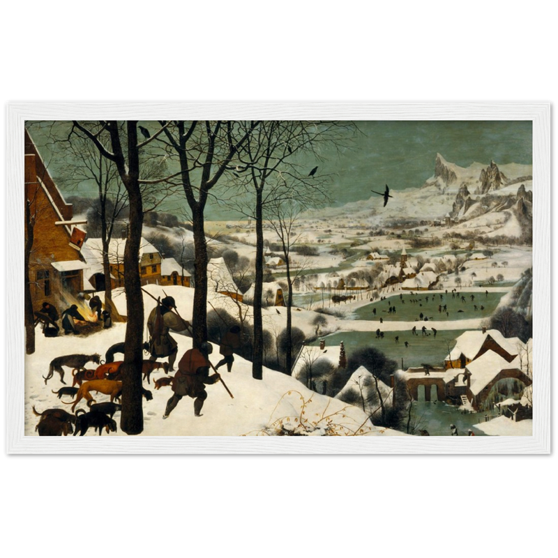 Hunters in the Snow Print by Bruegel the Elder