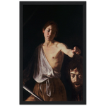 David and Goliath Art Print by Caravaggio