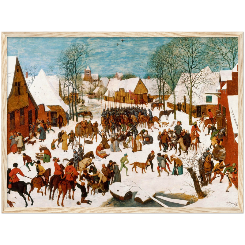 Massacre of the Innocents Art Print by Bruegel the Elder