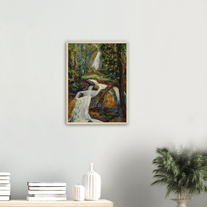 Kochel Wasserfall Print by Kandinsky