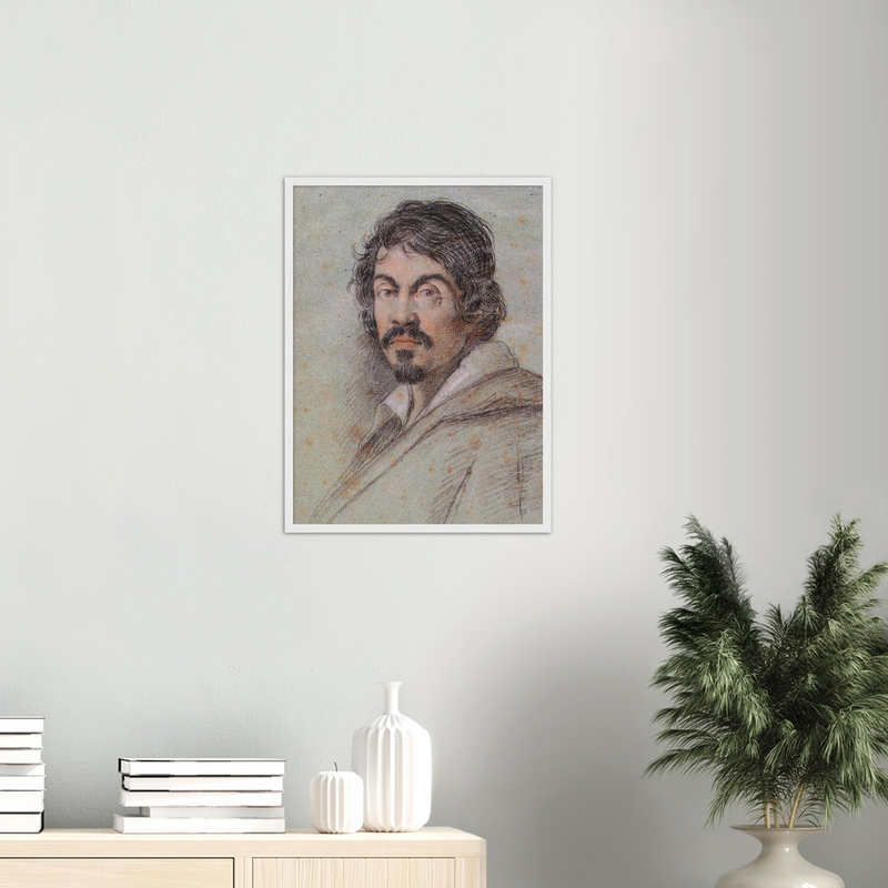 Caravaggio Self Portrait Art Print