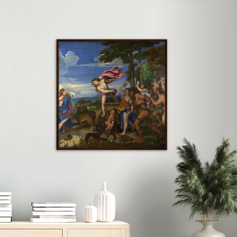 Bacchus and Ariadne Print by Titian