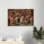 The Wedding Dance Art Print by Bruegel the Elder