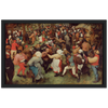 The Wedding Dance Art Print by Bruegel the Elder