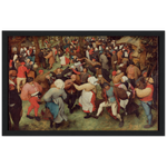 The Wedding Dance Art Print by Bruegel the Elder