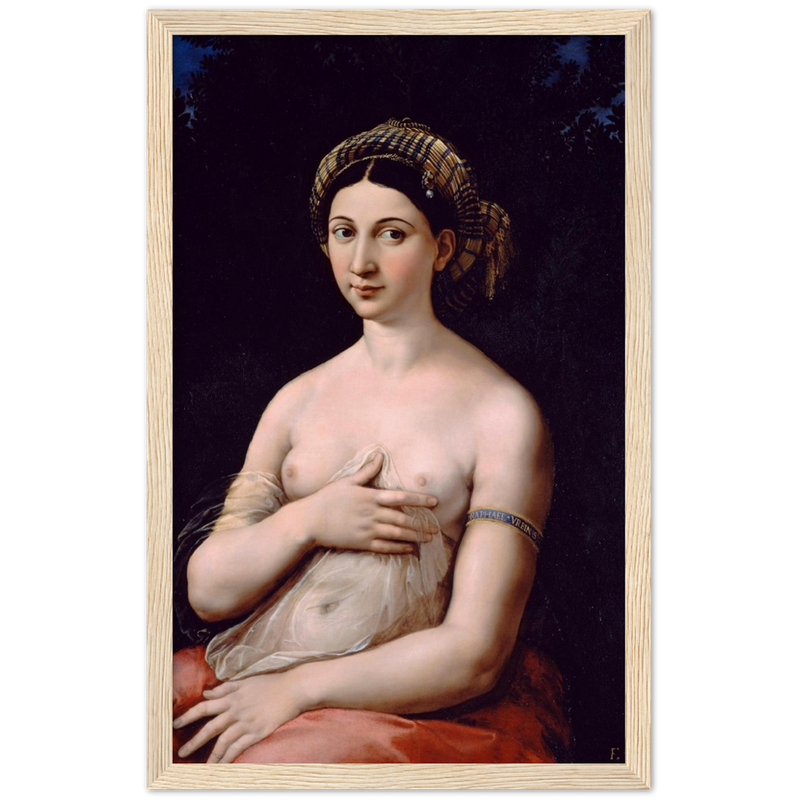 La Fornarina Print by Raphael