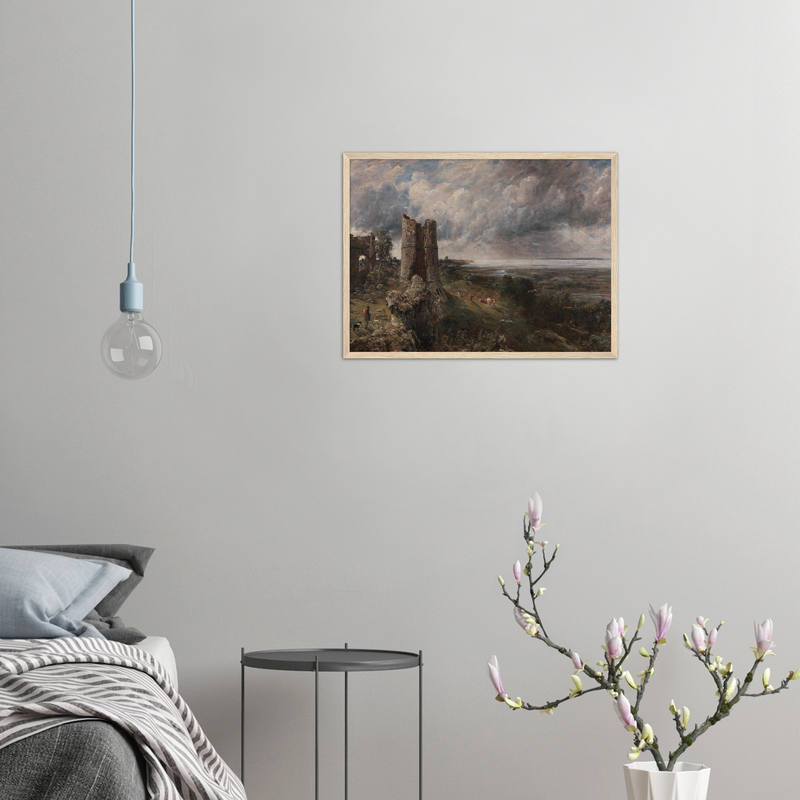 Hadleigh Castle Art Print by John Constable