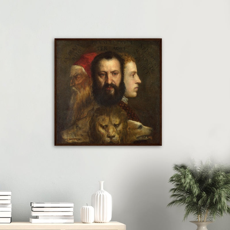 Allegorie der Zeit Print by Titian