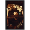 Narcissus Print by Caravaggio