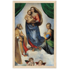 The Sistine Madonna Art Print by Raphael