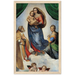 The Sistine Madonna Art Print by Raphael