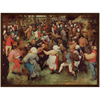 The Wedding Dance Art Print by Bruegel the Elder