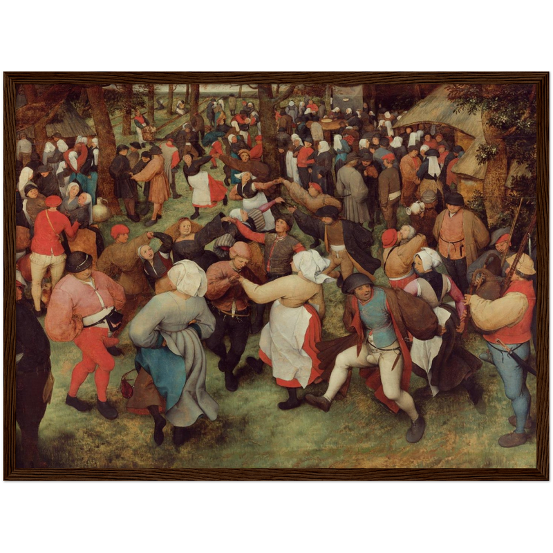 The Wedding Dance Art Print by Bruegel the Elder