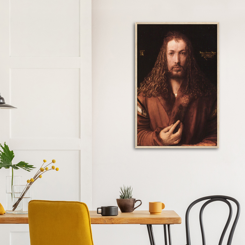 Durer Self Portrait at Twenty-Eight Print