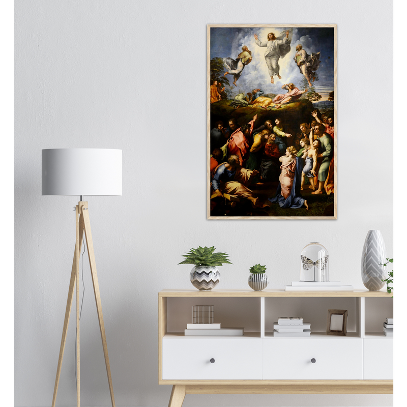 Transfiguration Art Print by Raphael