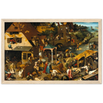 The Dutch Proverbs Print by Bruegel the Elder