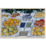 Fruit Displayed on a Stand Print by Caillebotte