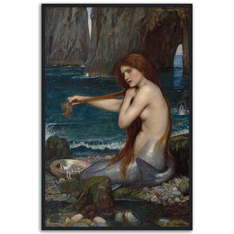 Mermaid Print by Waterhouse