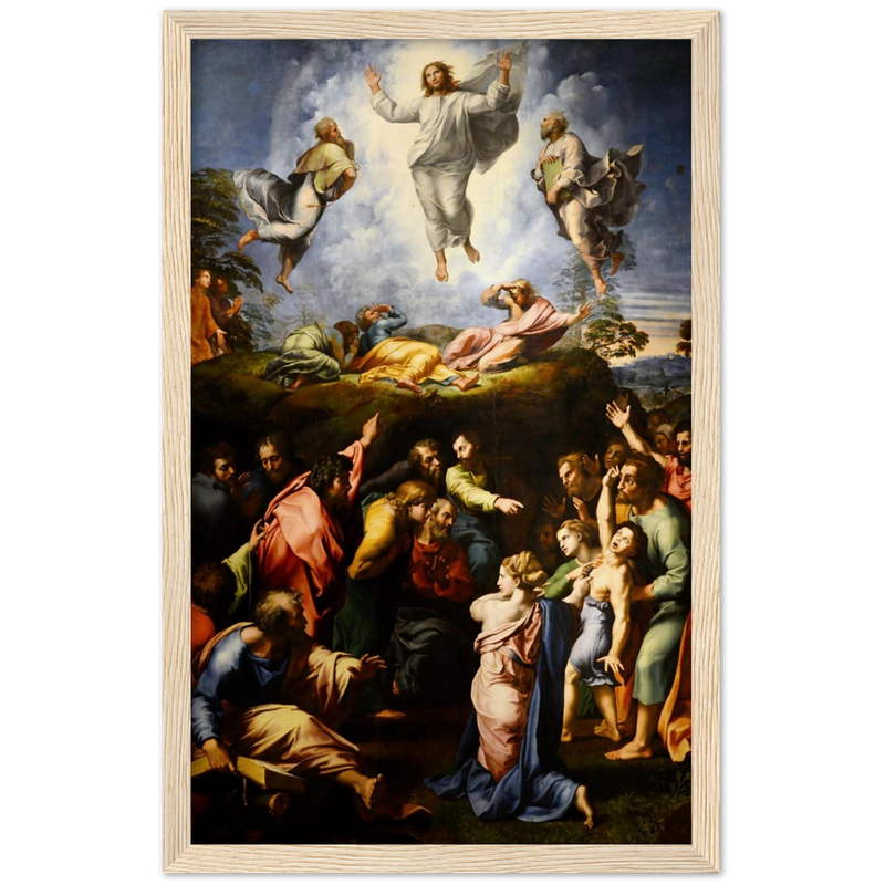 Transfiguration Art Print by Raphael