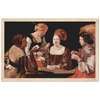 The Card Sharp with the Ace of Diamonds Art Print by Georges de la Tour