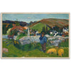 The Swineherd Print by Gauguin