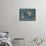 Cherry Blossoms Print by Hiroshige