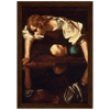 Narcissus Print by Caravaggio