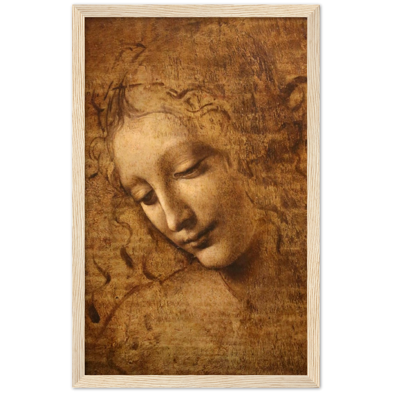 La Scapigliata Art Print by Da Vinci