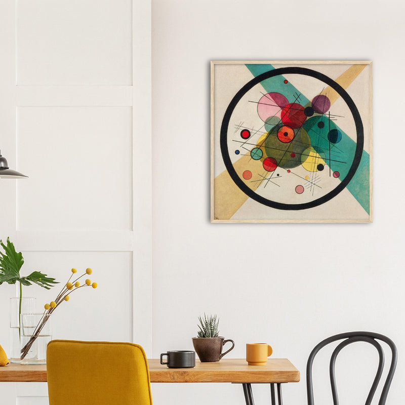 Circles in a Circle Print by Kandinsky