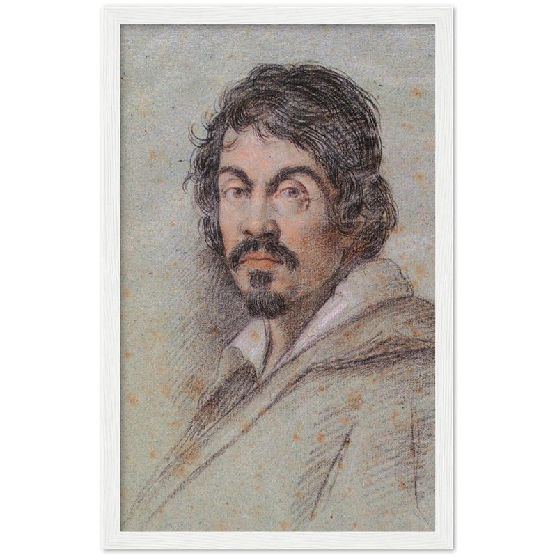 Caravaggio Self Portrait Art Print