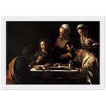 Supper at Emmaus Print by Caravaggio