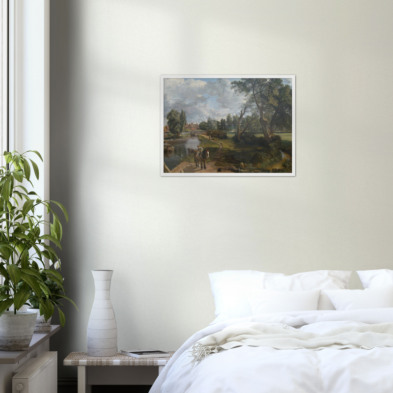 Flatford Mill Art Print by John Constable