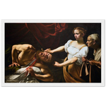 Judith Beheading Holofernes Art Print by Caravaggio