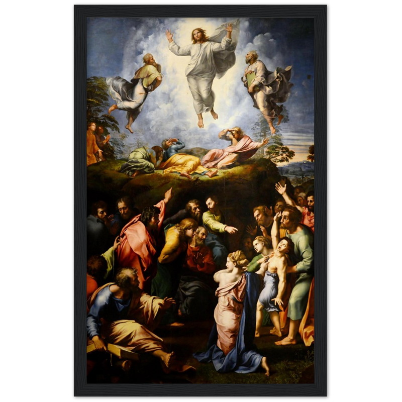 Transfiguration Art Print by Raphael