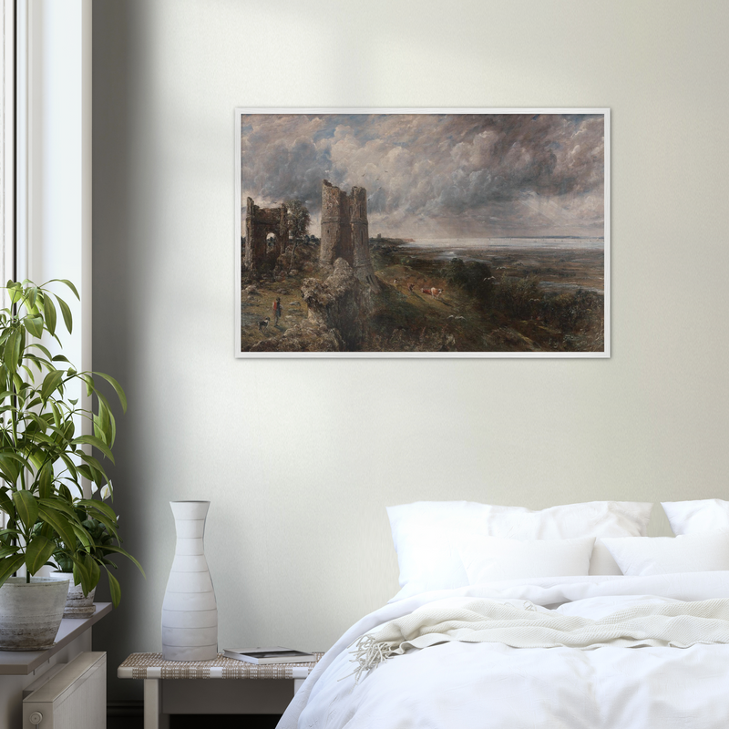 Hadleigh Castle Art Print by John Constable