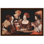 The Card Sharp with the Ace of Diamonds Art Print by Georges de la Tour