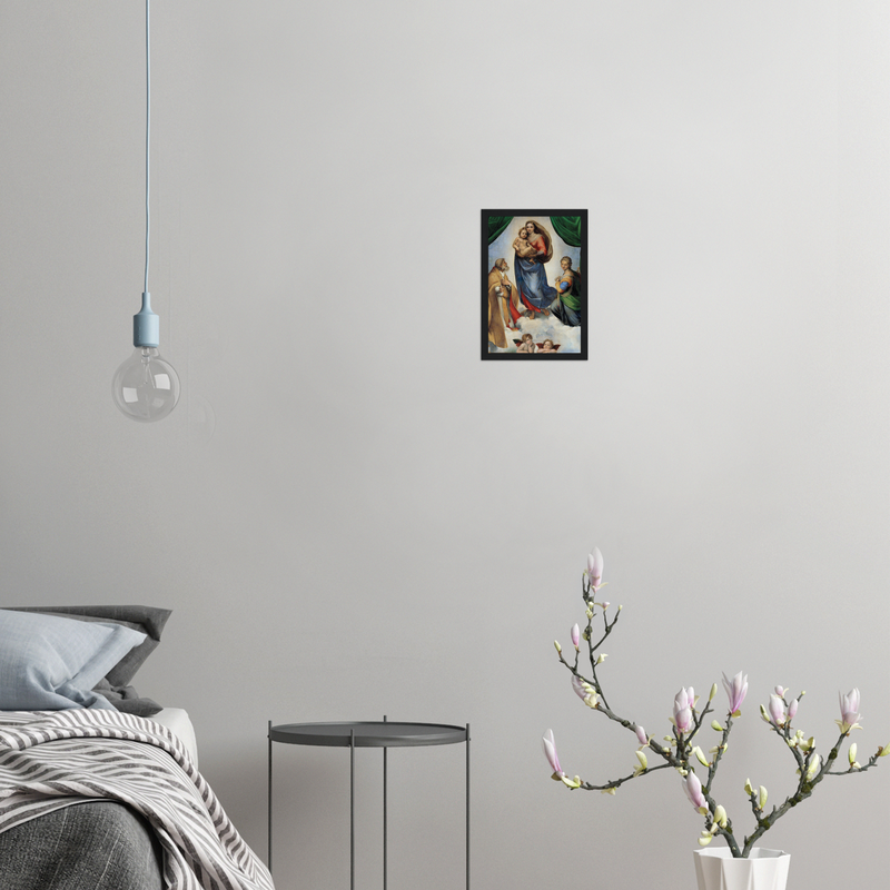 The Sistine Madonna Art Print by Raphael