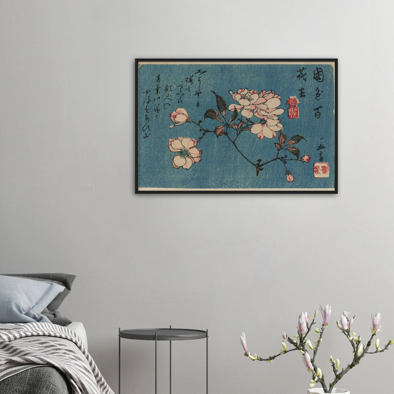 Cherry Blossoms Print by Hiroshige