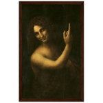 Saint John the Baptist Art Print by Da Vinci