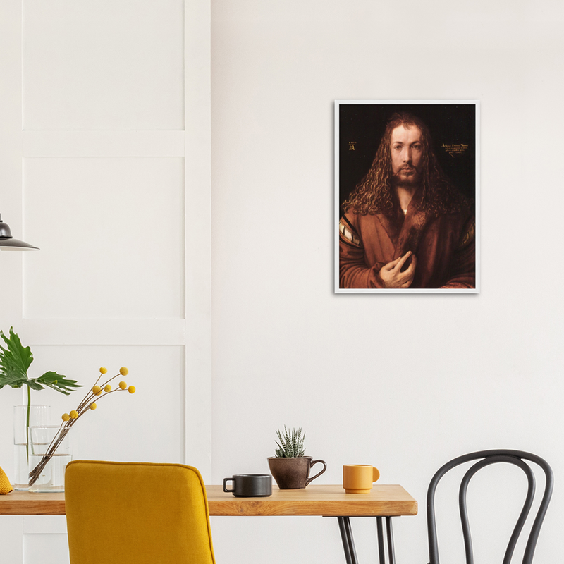 Durer Self Portrait at Twenty-Eight Print