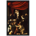 Madonna of the Rosary Art Print by Caravaggio