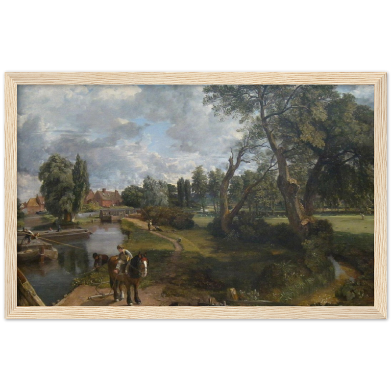 Flatford Mill Art Print by John Constable