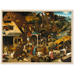 The Dutch Proverbs Print by Bruegel the Elder