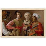 The Fortune Teller Print by Georges de la Tour