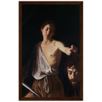 David and Goliath Art Print by Caravaggio