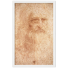 Da Vinci Self Portrait Art Print