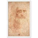 Da Vinci Self Portrait Art Print